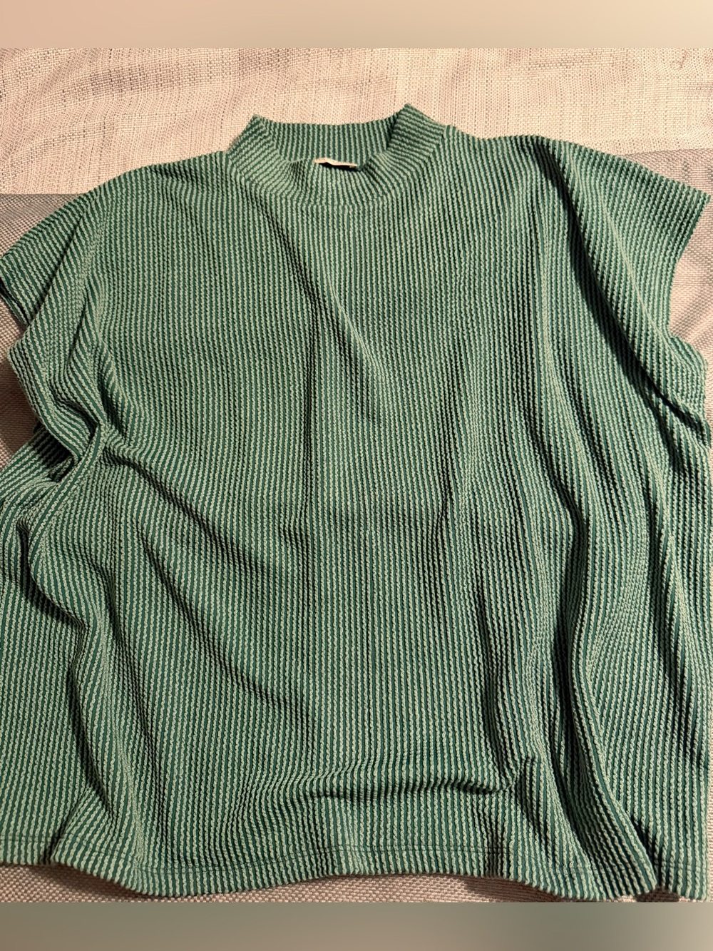 NWOT Zenana ribbed knit pants set in kelly green - Picture 2 of 4